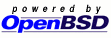 Powered by OpenBSD